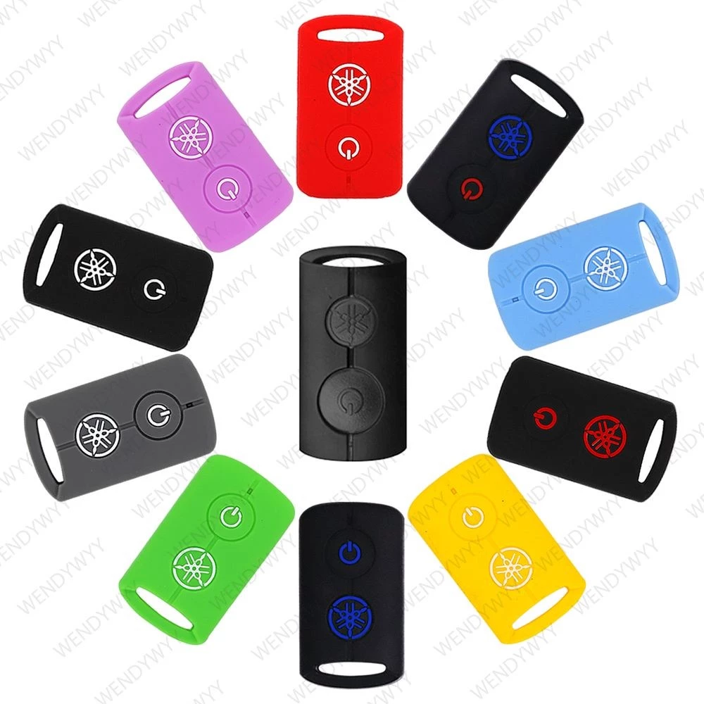 คุณภาพสูงยางซิลิโคน Remote Key สําหรับ NVX Y16 NMAX XMAX NVX155 AEROX155 QBIX125 XMAX300 YAMAHA รถจักรยานยนต์