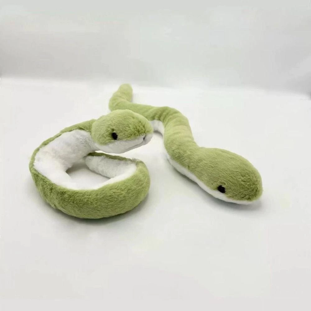 ตุ๊กตาตุ๊กตางู สีเขียว ของเล่นนุ่มนิ่ม thumbnail 8