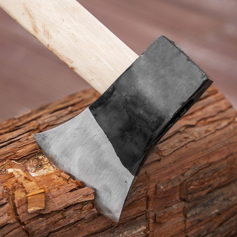 มือเหล็กทั้งหมดปลอมแปลงขวานไม้ตัดต้นไม้กลางแจ้งตัดฟืนขวานตัดไม้แยกขวาน Kaishan ขวานใช้ในครัวเรือนขนาดใหญ่ - รูปที่ 7