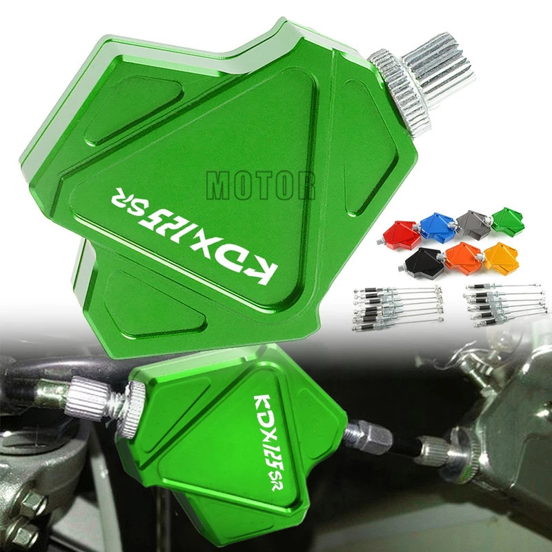 สําหรับ Kawasaki KDX125SR 1990-1999 KDX125 KDX 125 SR รถจักรยานยนต์ CNC Motocross Dirt Bike Stunt คล