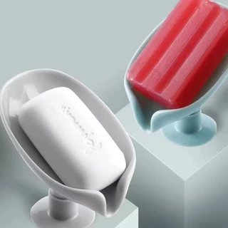 กล่องใส่สบู่ ที่วางสบู่ แบบยืน ถ้วยดูด กล่องเก็บสบู่ (จัดส่งจากประเทศไทย) G2780