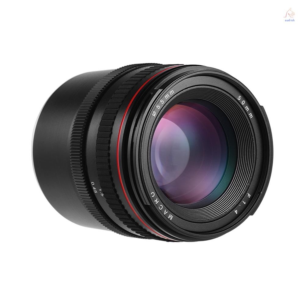 50 มม.F/1.4 รูรับแสงขนาดใหญ่ Portrait Manual Focus เลนส์กล้อง Low Dispersion สําหรับ E Mount A7 A7M2