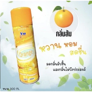 ยกโหล 12 ขวด สเปรย์ปรับอากาศในห้องน้ำ ห้องนอน ห้องครัว ห้องนั่งเล่น ในรถยนต์ 300 ML