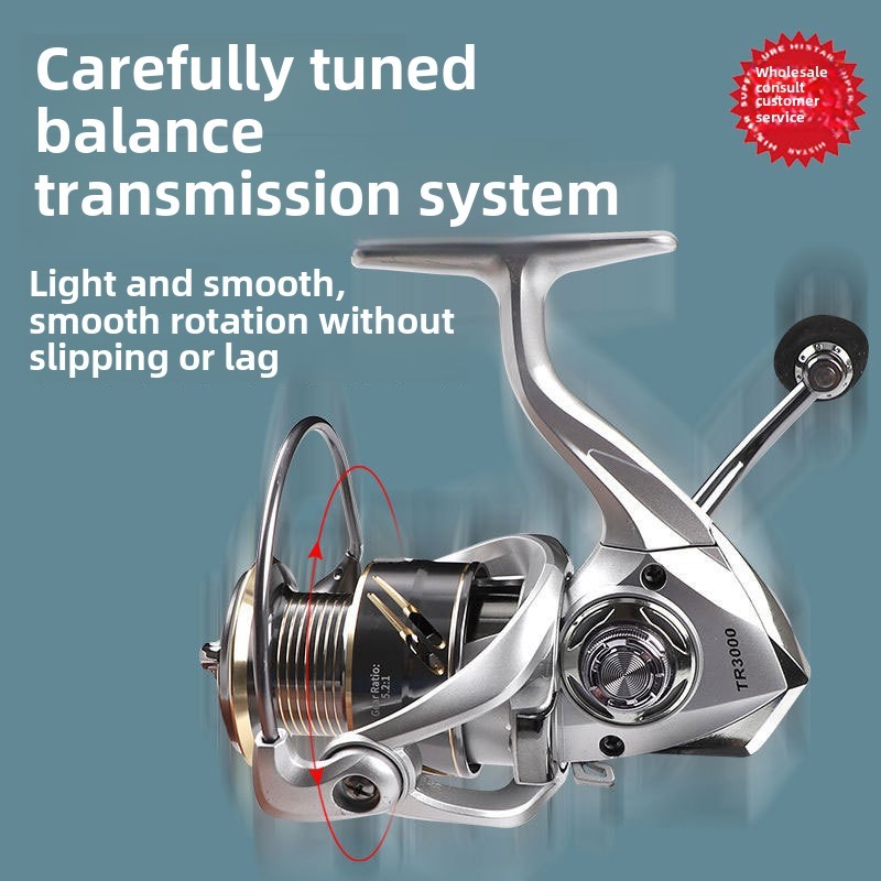 ✿All Metal Spool Fishing Reel Fishing Reel Reel for Telescopic Fishing Rod Fishing Reel Fishing Whee
