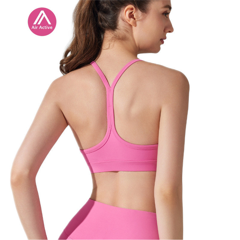 Yoga Sports Bra Sexy Y-shaped Back Antibacterial