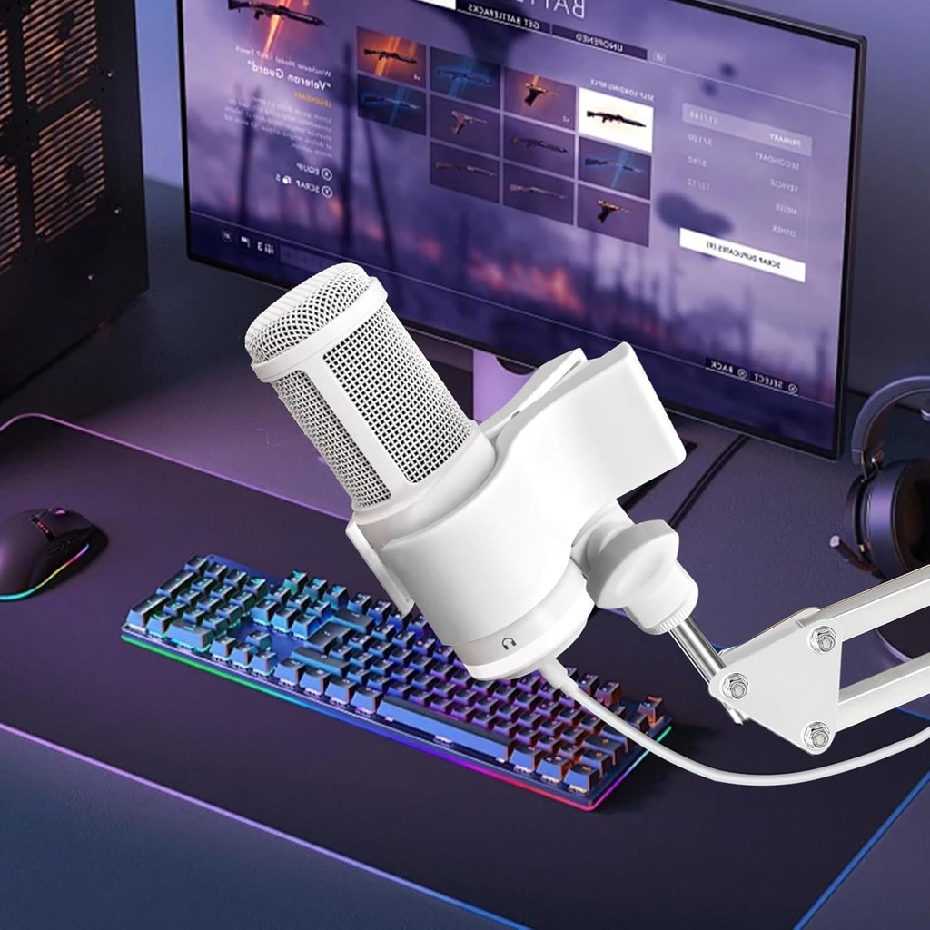 ไมโครโฟนขนาดใหญ่ Spring ClipMicrophone AccessoriesWireless Adaptive Microphone CantileverShock MountClipFits: ไมโครโฟน 3.2 ซม. และ 6 ซม.
