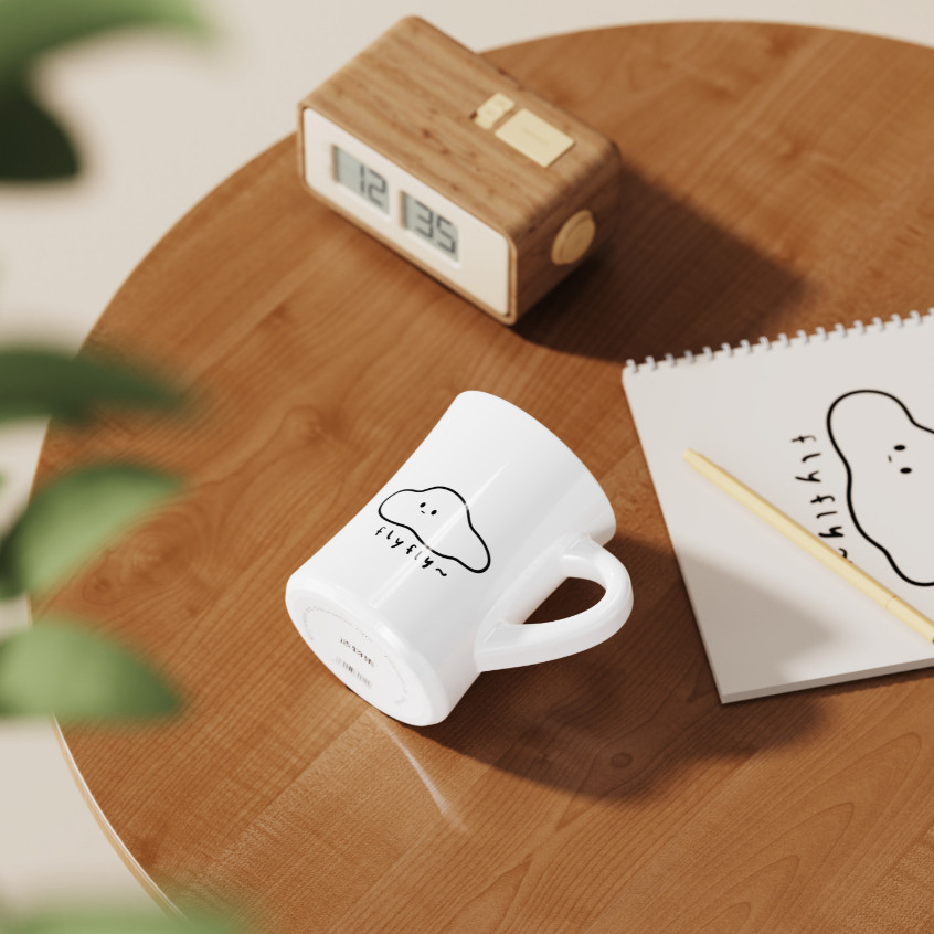 Zowoki MUG -370 แก้วกาแฟเซรามิค แก้วน้ำเซรามิคเกรดพรีเมี่ยม ความจุ 370 ml. - รูปที่ 5