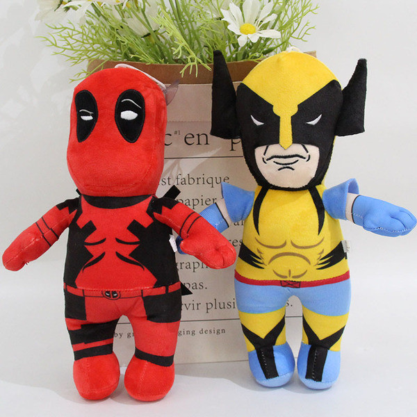 wolverine deadpool deadpool figure Marvel Wolverine & Deadpool ตุ๊กตาตุ๊กตาของเล่นตุ๊กตา Deadpool Wo