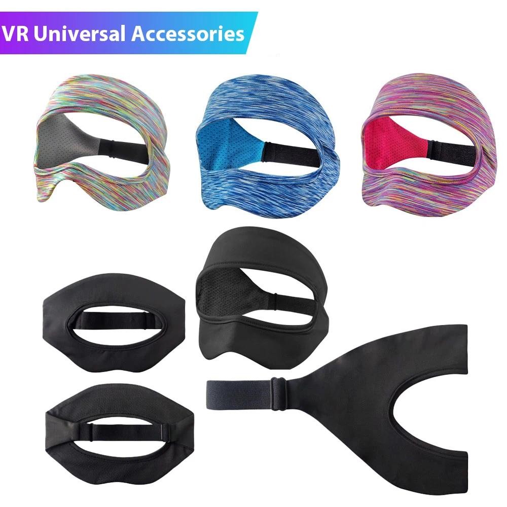 Universal VR Eye Mask สําหรับ Oculus Quest 3s/3//PS VR2/PICO 4 อุปกรณ์เสริม Breathable Sweat Band สําหรับ Quest 2 HTC Vive Virtual Reality