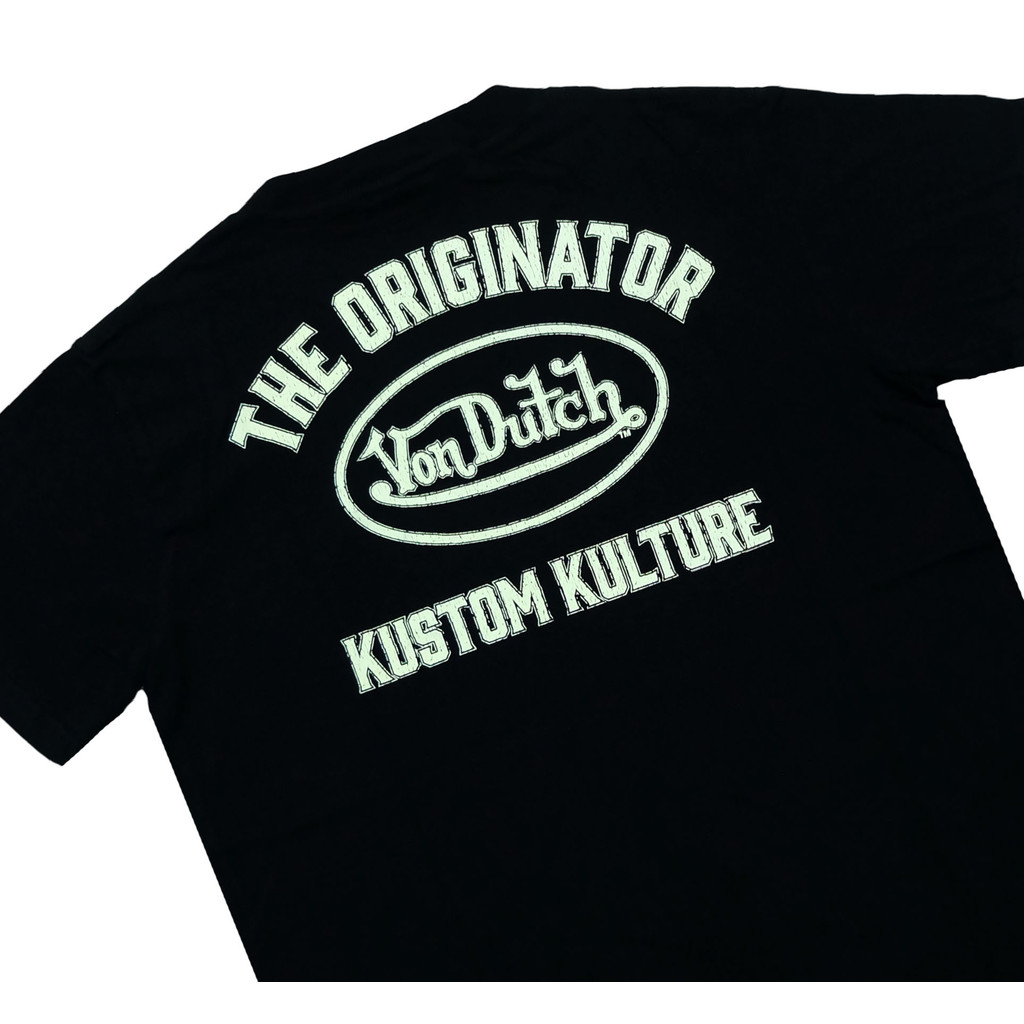 เสื้อยืด Von Dutch 1195 สีดํา