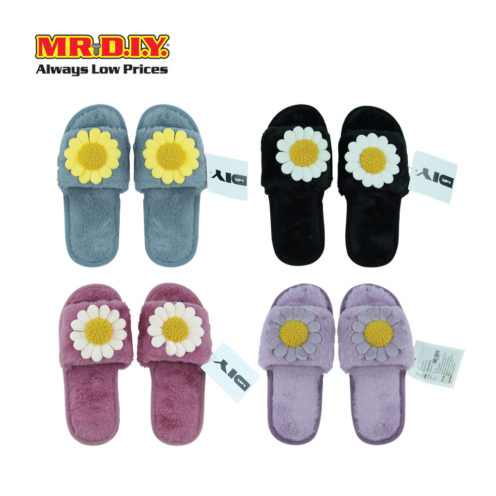 MR.D.I.Y รองเท้าใส่ในบ้านสำหรับผู้หญิง ลายดอกไม้ ไซส์ 36-41
