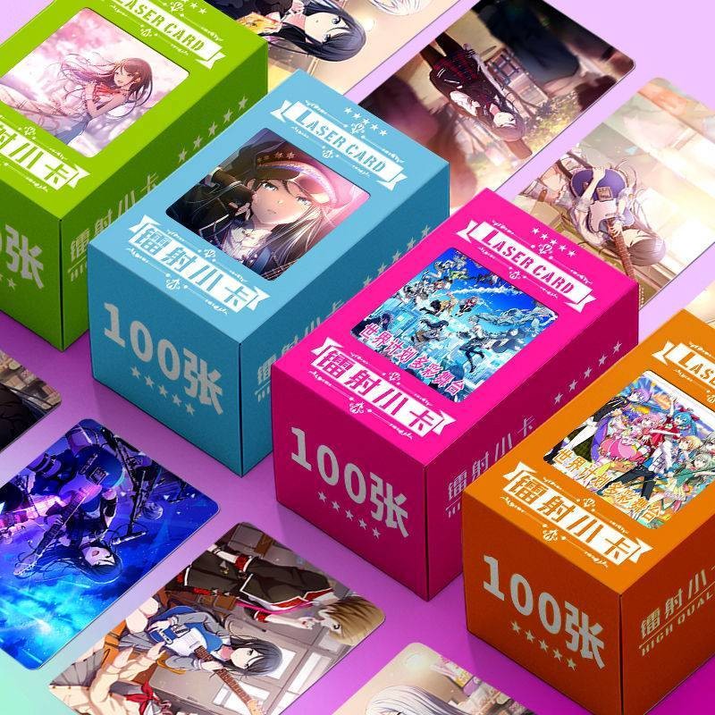 Project Sekai Hatsune Miku โครงการ เซไก: เวทีสีสันสดใส! ฟีท. การ์ดรูปถ่ายโฮโลแกรม ฮัตสึเนะ มิกุ – การ์ดไม่ซ้ํา 100 ใบ