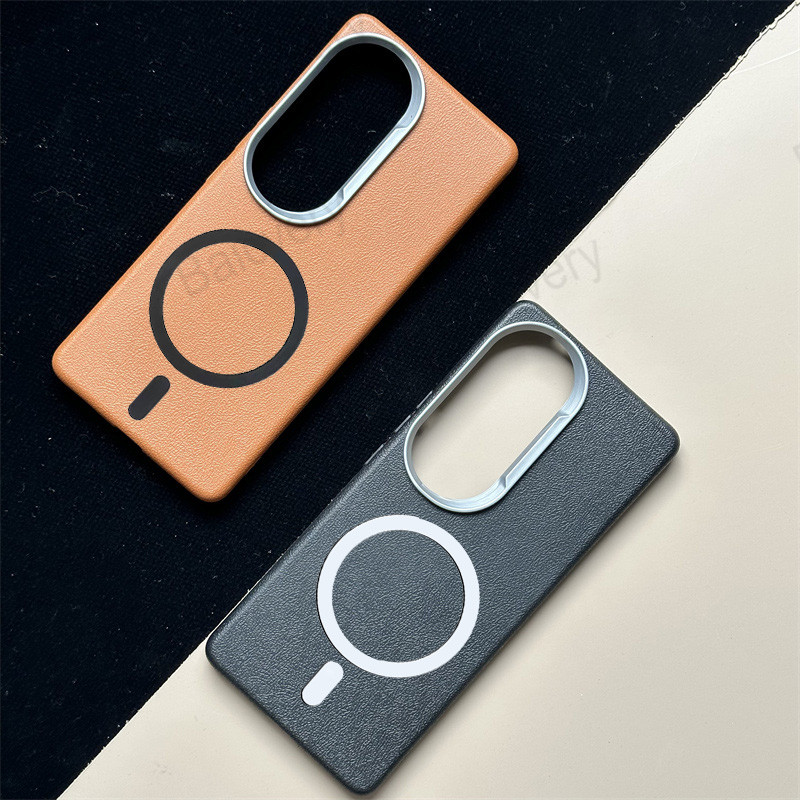 เคสโทรศัพท์แฟชั่นสําหรับ VIVO V40 5G หรูหราหนัง PU นุ่มกลับเกราะป้องกัน Anti-Fingerprint Shock Proof ฝาครอบสติกเกอร์แม่เหล็ก