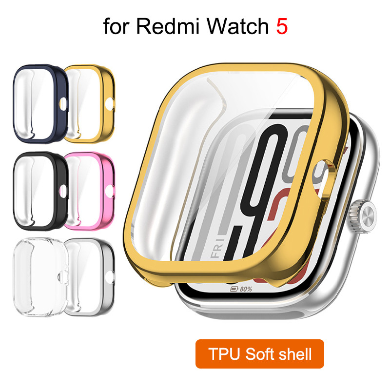 เคสป้องกันแบบใสแบบนุ่มสําหรับ Redmi Watch 5