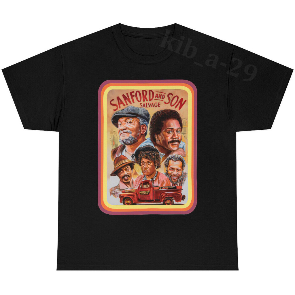 Sanford และ Son Tribute 80S Retro Style Vintage Look Tee Men