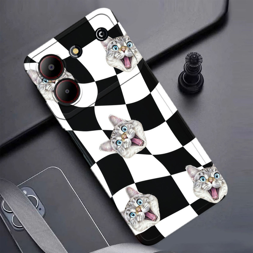 HP ZTE BLADE A54 Softcase - วัสดุยางยืดหยุ่น - Cool Motif - ซิลิโคนยืดหยุ่น - เคส ZTE BLADE A54 - เค