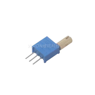 3296W Multi-Circle ปรับ Potentiometer 1K2K5K10K20K50K100K200K500K1M โลหะจับยาว