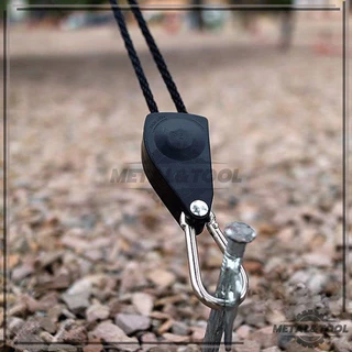 เชือกยก เชือกเส้นเล็ก รอกเชือก สายห้อยปรับระดับ เชือกไนล่อน Canopy Hanger เชือกสะท้อนแสง สำหรับเดินป่า ตั้งแคมป์