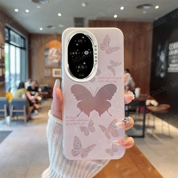 เคส Honor 200 90 เคส Honor 200 Pro เคส Honor 200 Smart Cat House โทรศัพท์กันกระแทก แข็งลายการ์ตูนอุ้