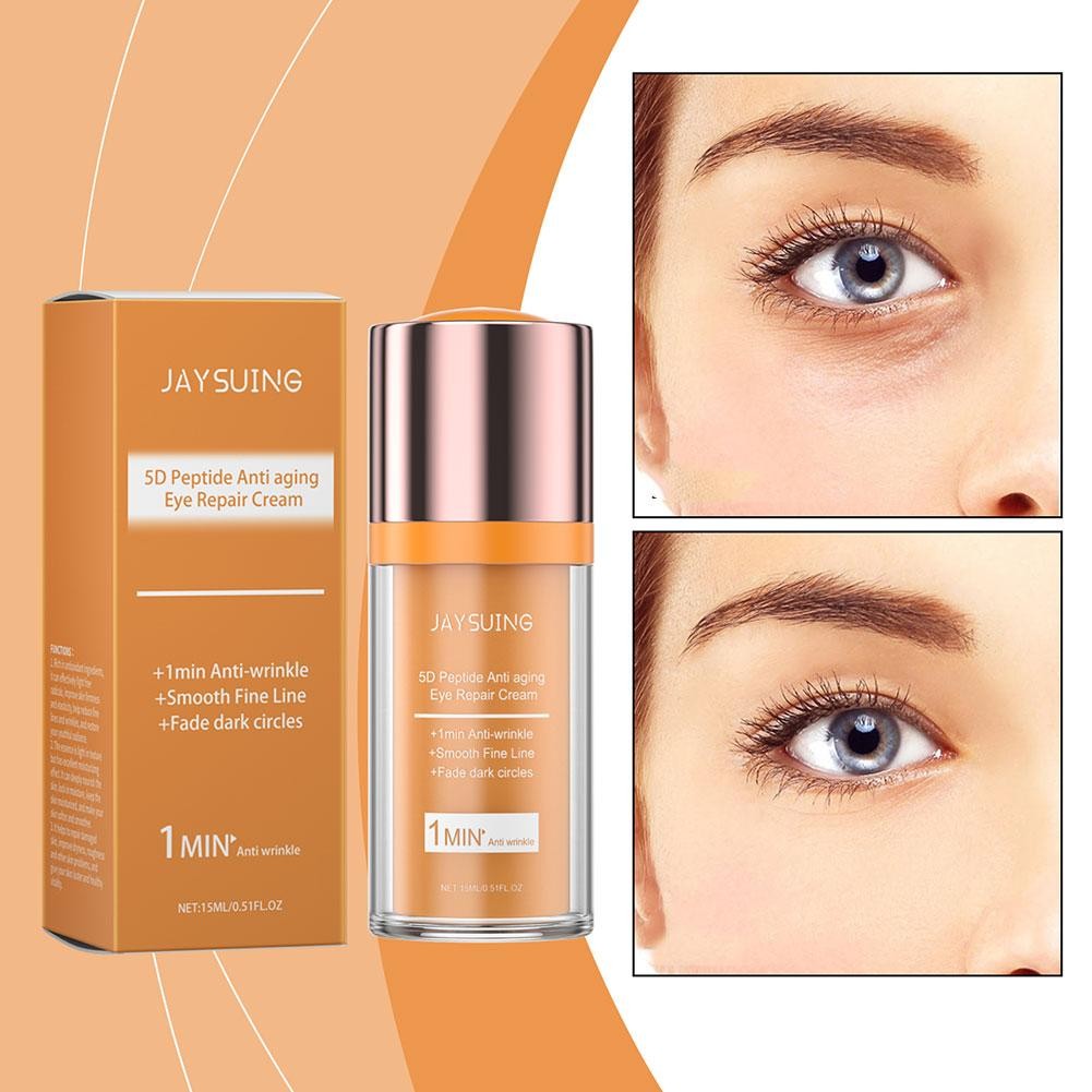 15ml 5D Peptide Eye Repair Cream กระชับและเรียบเนียน Moisturizing Cream Eye Skin Y8Z5