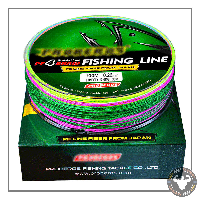 ทนทาน สายตกปลา สายพีอีถัก สายเอ็นตกปลา อุปกรณ์ตกปลา หลากสี สายพีอีตกปลา - รูปที่ 5