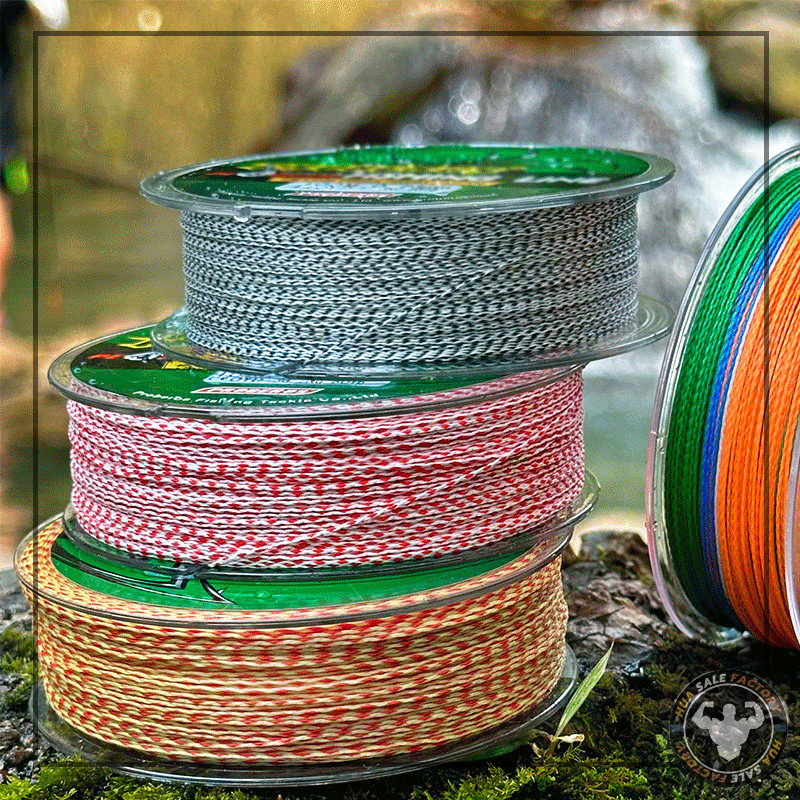 ทนทาน สายตกปลา สายพีอีถัก สายเอ็นตกปลา อุปกรณ์ตกปลา หลากสี สายพีอีตกปลา - รูปที่ 7