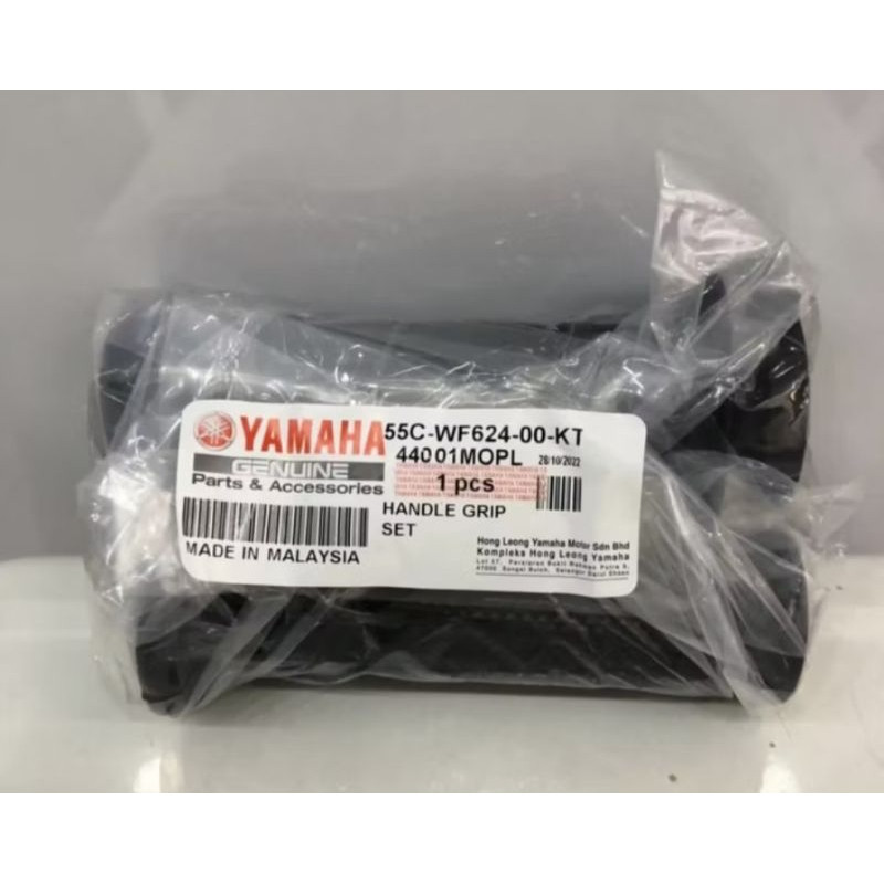 [55C-WF624-00-KT] LC135 V2 V7 HAND GRIP SET 100% YAMAHA CENTER GRIP