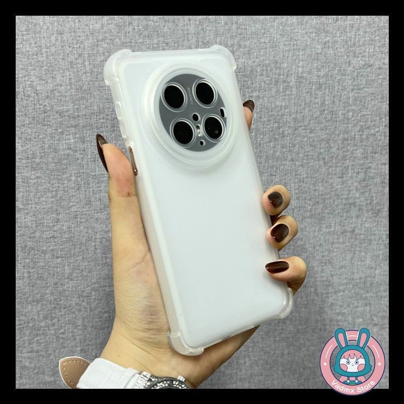 Ice Mist สําหรับ Vivo X200 Pro Mini X200S X100 Ultra X100S X90 Pro Plus X80 X70 Pro Matte Frosted ปกหลังน่ารักธุรกิจง่ายนุ่มกันกระแทกสี่มุมเคสโทรศัพท์