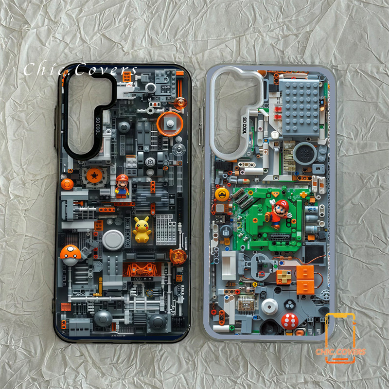 สำหรับ Samsung A54 A55 A23 A05s A02s A15 A25 A12 A03 A02s A05 A06 A14 M12 A30s บ้านของมาริโอ้โทรศัพท์ซัมซุง A04s A50 A50