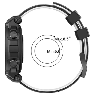 นุ่มกีฬานาฬิกาสําหรับ Amazfit T-Rex 3 2 สมาร์ทนาฬิกาซิลิโคนสร้อยข้อมือ Correa สําหรับ Amazfit T-Rex/T-Rex Pro