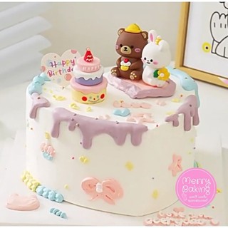 โมเดลเค้กมินิ โมเดลเค้กแต่งเค้ก โมเดลสัตว์ตกแต่งเค้ก
