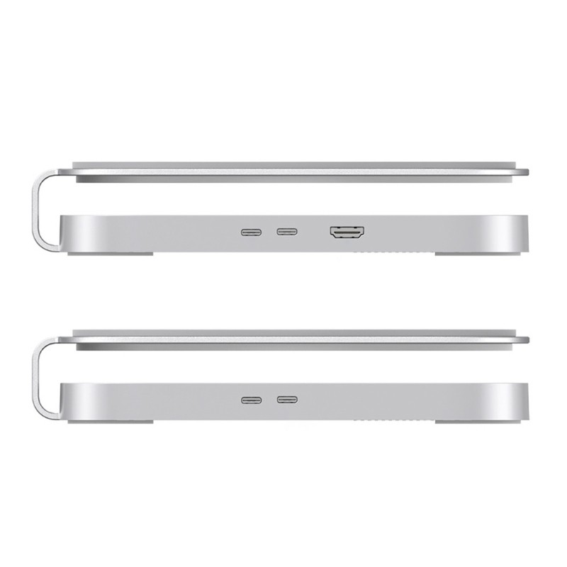 Doublebuy ขาตั้งอลูมิเนียม USB C Hub M 2 SSD สําหรับ Mini 2024 ประเภท C Docking Station SSD กรณี Car