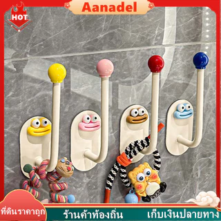 🟣AA🟣 โดปามีน ที่คาดผมชั้นเก็บห้องน้ําวงผมคาดศีรษะจัดระเบียบตะขอผมสายชั้นเก็บเครื่องประดับ ตะขอแขวน ตะขอติดผนัง หน้ายิ้ม