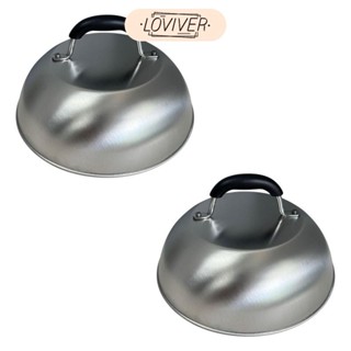 LOVIVER ฝาครอบเบอร์เกอร์ย่างฝาครอบโดม Heavy Duty รอบ Basting…