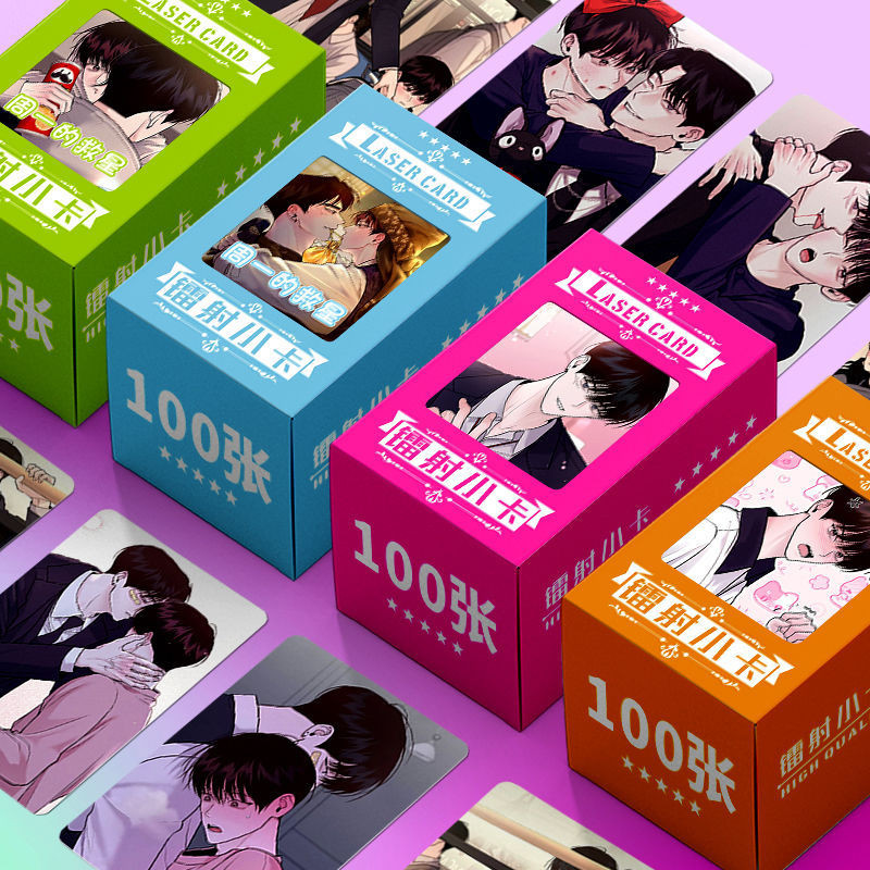 MondayS Saviour BL Manhwa Holographic การ์ด LOMO – ชุดการ์ดภาพถ่าย BL เกาหลีที่ไม่นํากลับมาใช้ใหม่ได