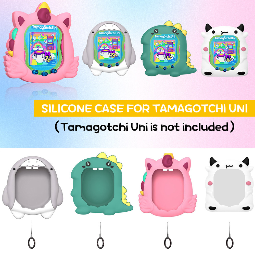 สําหรับ Tamagotchi Uni Pet Game Game Machine เคสซิลิโคน, ฝาครอบป้องกันสําหรับ Tamagotchi Pix Virtual Game Console Shell Case