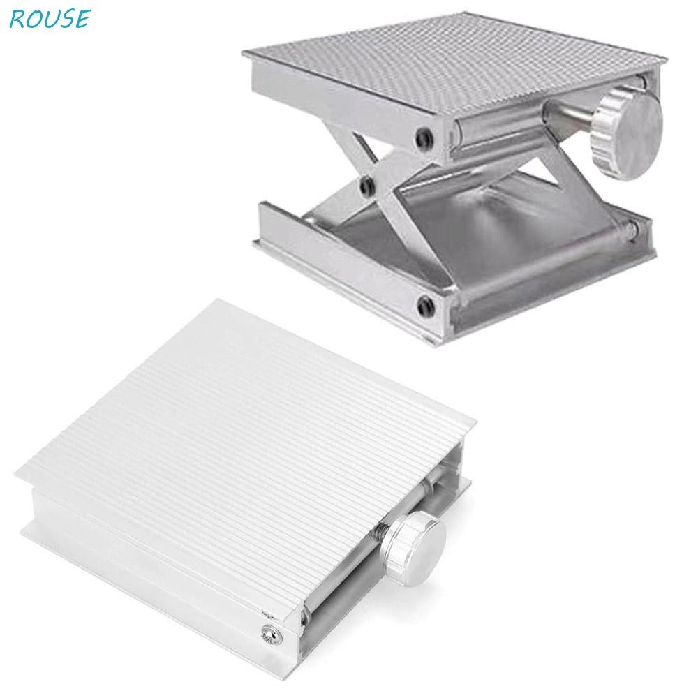 ROUSE Lab Jack Stand Platform, ขยายความสูงช่วง Lab Lift Stand ตาราง, อลูมิเนียมทนทานทนทาน Anti-rust 