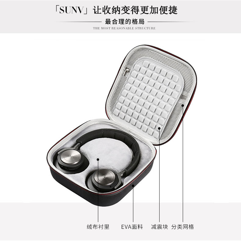 เหมาะสําหรับ B & O BeoPlayH4 H5 H7 H8 H9 H8i/H9i หูฟังกระเป๋า BO เคสป้องกันกล่องเก็บ