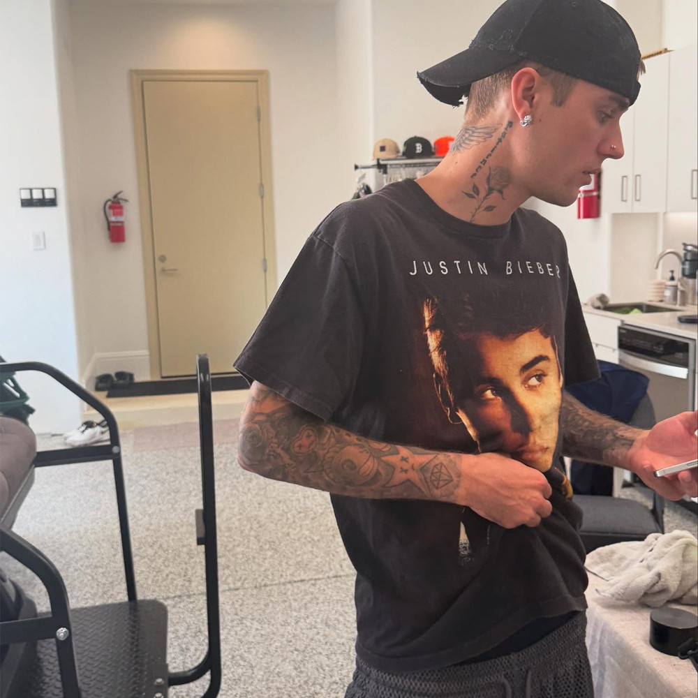 Justin Bieber Merch ล้างผ้าฝ้ายเสื้อยืด Plus ขนาด Vintage ผู้ชายและผู้หญิงพิมพ์แขนสั้นแฟชั่น Street หลวมสบายๆ Tee