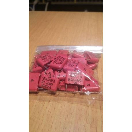 ส่วน MKP10 0.022uf 0.022 uf 22 nf 22 n 22nf 22n/400 wima อุปกรณ์ไฟฟ้า