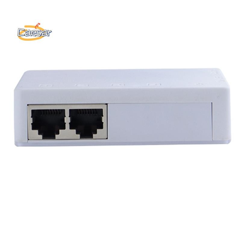 caesarA82 Port PoE Extender 10/100Mbps 1 ถึง 2 PoE Repeater 12V 1A 250m ระยะทางเป็น Power สําหรับกล้