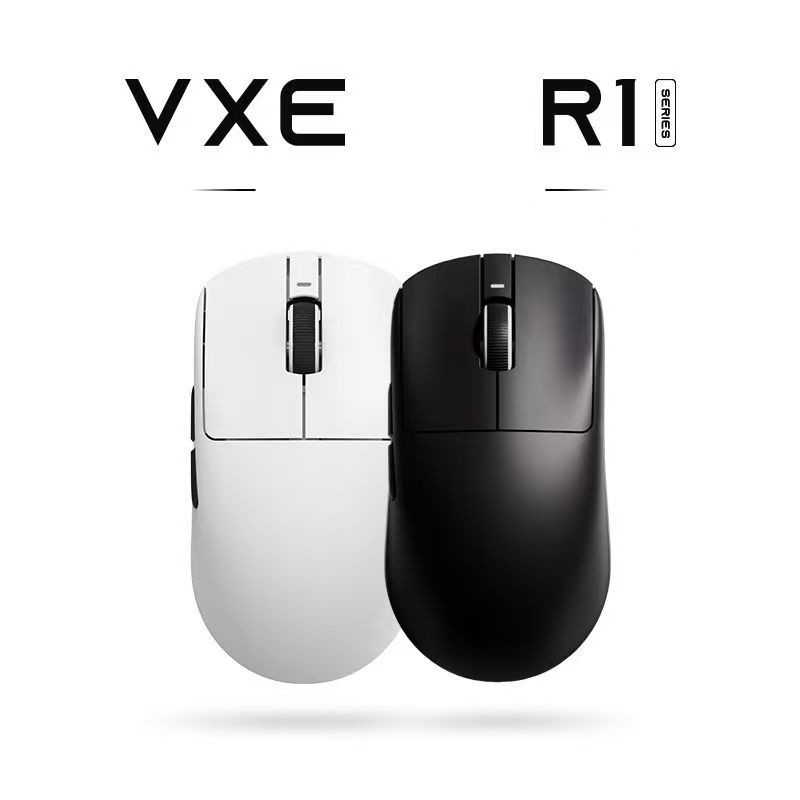 Original VXE Dragonfly R1 เมาส์เกมมิ่งไร้สาย PAW3395 น้ําหนักเบา คีย์บอร์ด3 โหมด 2.4G/บลูทูธ/มีสาย