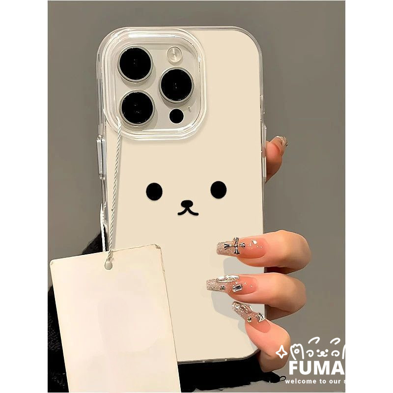 น่ารักแสดงออกหมีเคสโทรศัพท์สําหรับVivo iQOO 13 7 Z9 Turbo + Z9x Z8 Z8x Z7 Pro Z7i Z6 Lite Z5x Z3 Z1 