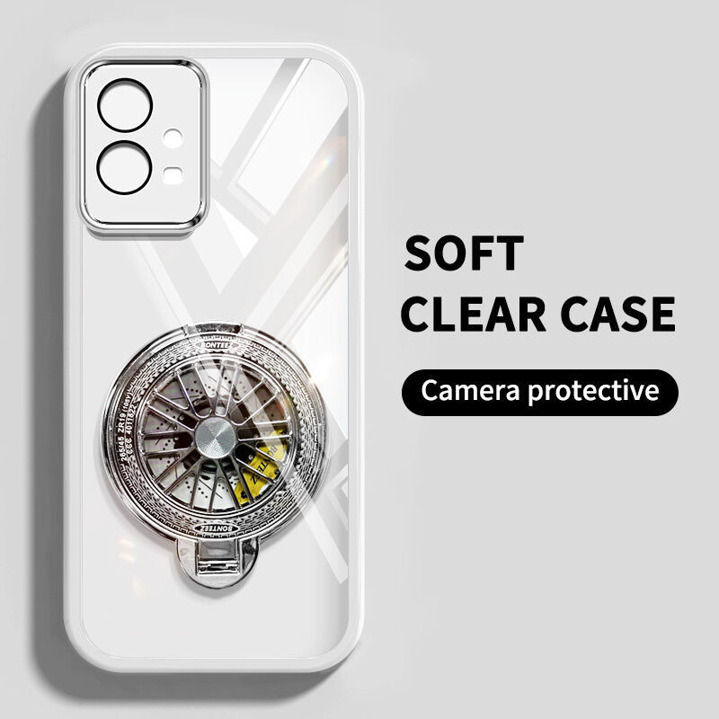 เคสสําหรับVivo Y75 T1 IQOO Z6 5G Y9S S1 Pro Z1 Pro Z5X IQOO Neo ClearกรณีหนาชุบซิลิโคนShockProofเคสโ