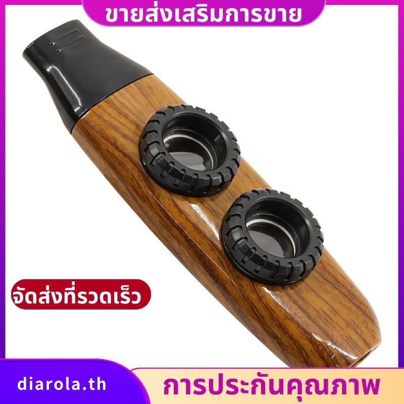 Kazoo พร้อมไดอะแฟรมขลุ่ย 5 ชิ้น เครื่องดนตรี Kazoo พลาสติก Kazoo สําหรับกีตาร์, Ukulele diarolath