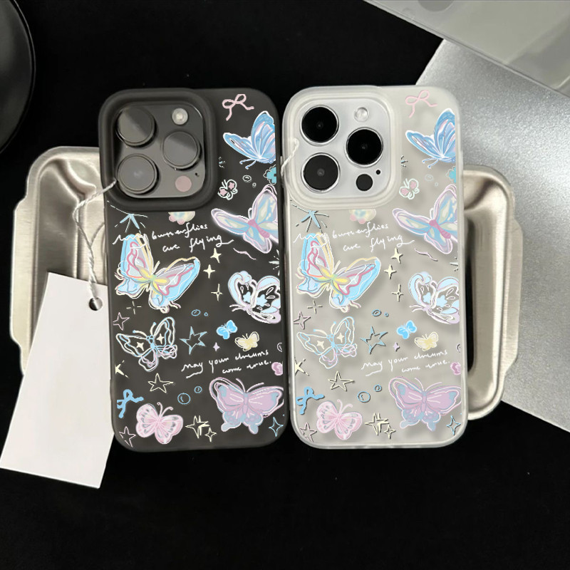 SUN เคสโทรศัพท์ เคสไอโฟน แบบนิ่ม สำหรับรุ่น 15 14 13 13PRO 13PROMAX 12 Pro Max 11 8plus 7plus 7 XR X XS Max SE 11Pro