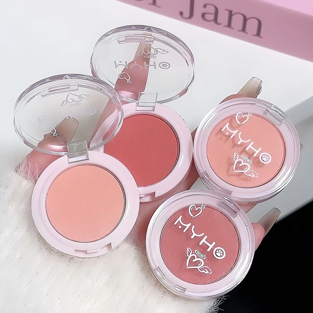 YTL บลัชออนพาเลท กลิตเตอร์ เครื่องสําอาง โทนนู้ด สีโมโนโครมธรรมชาติ thumbnail 6