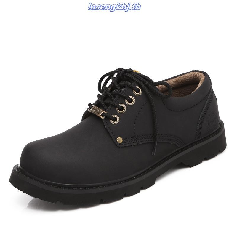 [ของแท้] Caterpillar 1904 รองเท้าบูทมาร์ติน ข้อสั้น แบบหนัง กันน้ํา กันลื่น สําหรับผู้ชาย และผู้หญิง 5N5T