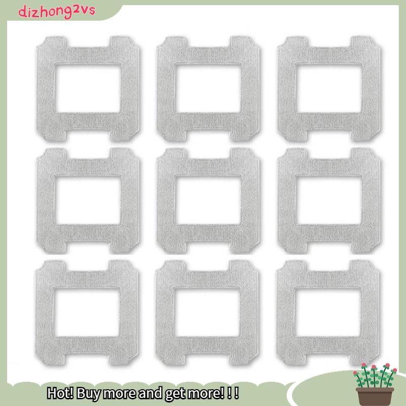 [dizhong2vs]อุปกรณ์เสริมแผ่นถูพื้น 9 ชิ้นสําหรับ Winbot W1/ W1 Pro เครื่องดูดฝุ่นหน้าต่างหุ่นยนต์ล้า