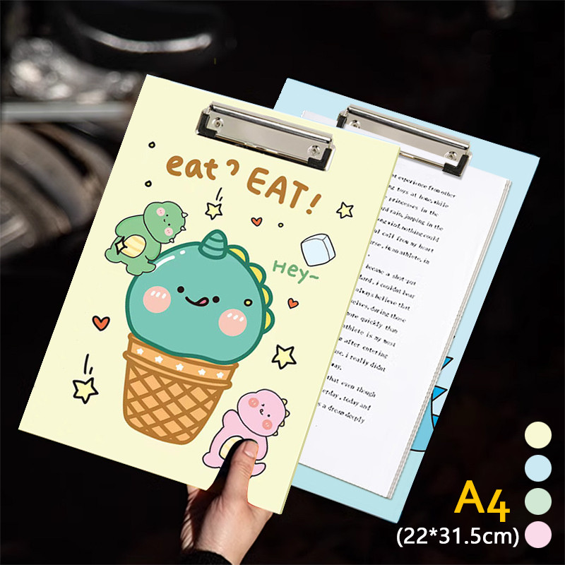 คลิปบอร์ด | Clip Board A4 | กระดาษรองเขียน | เหมาะสำหรับใส่เอกสารขนาดA4 สําหรับอ่านหนังสือ
